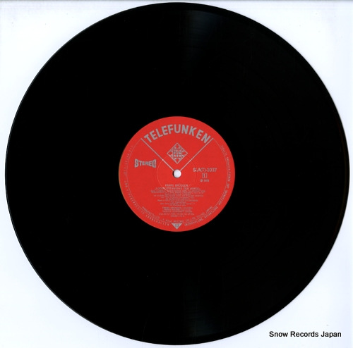BRUGGEN, FRANS blockfloten werke des barock SLA(T)1037 - disc