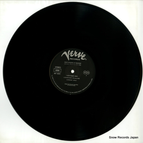 GILLESPIE, DIZZY at newport MV4021