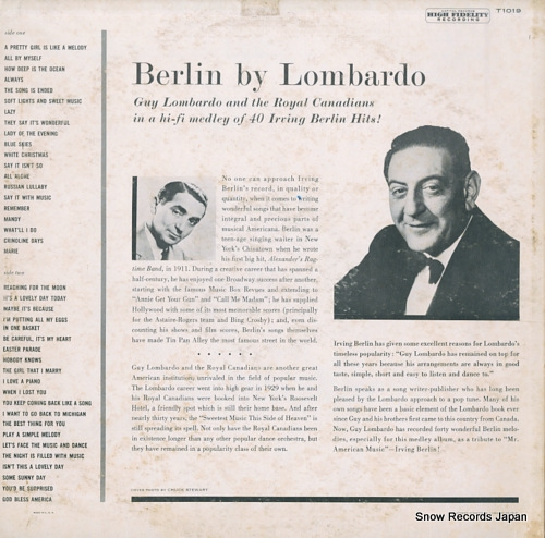LOMBARDO, GUY berlin by lombardo T1019