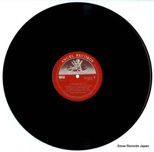 GIESEKING, WALTER mozart; piano pieces (vol.1) EAC-70044