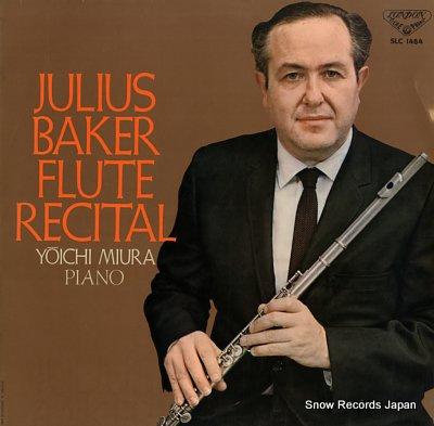BAKER, JULIUS julius baker flute recital SLC1484