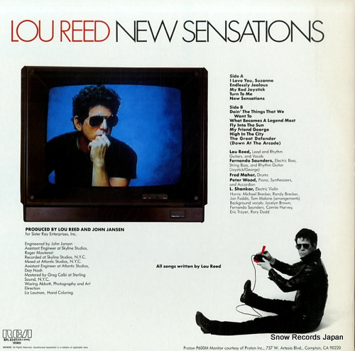 REED, LOU new sensations RPL-8249