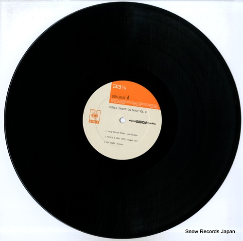PARKER, CHARLIE charlie parker on savoy vol.6 SOPU-26-SY