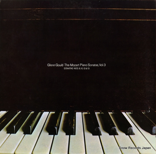 GOULD, GLENN the mozart piano sonatas, vol.3 SOCO13
