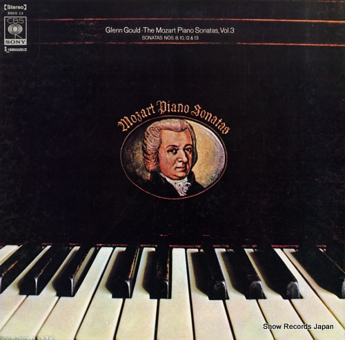GOULD, GLENN the mozart piano sonatas, vol.3 SOCO13