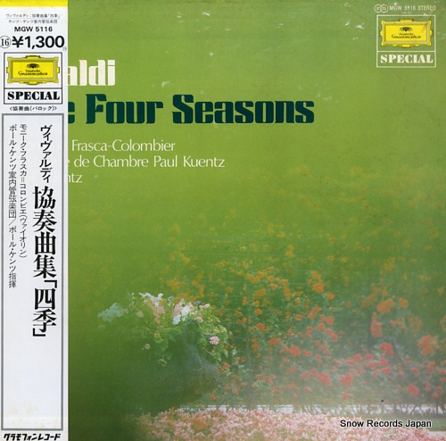 FRASCA-COLOMBIER, MONIQUE vivaldi; the four seasons MGW5116