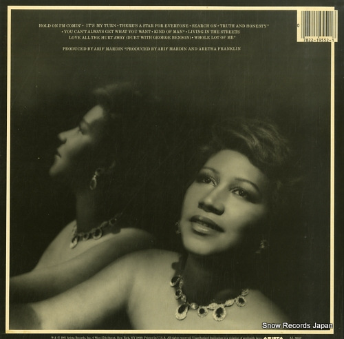 FRANKLIN, ARETHA love all the hurt away AL9552