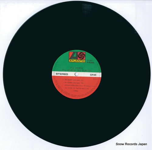 MODERN JAZZ QUARTET, THE the sheriff P-6089A