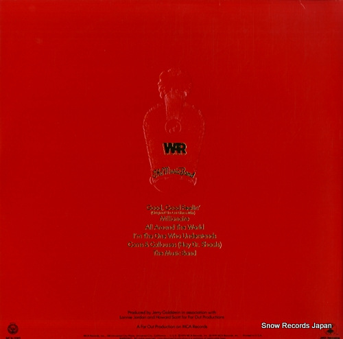 WAR the music band MCA-3085