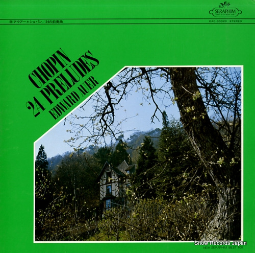 AUER, EDWARD chopin; 24 preludes EAC-30020