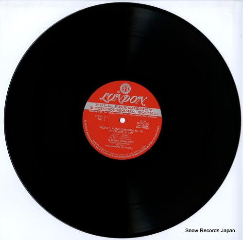 ASHKENAZY, VLADIMIR mozart; piano concerto no.19 & no.24 K28C95