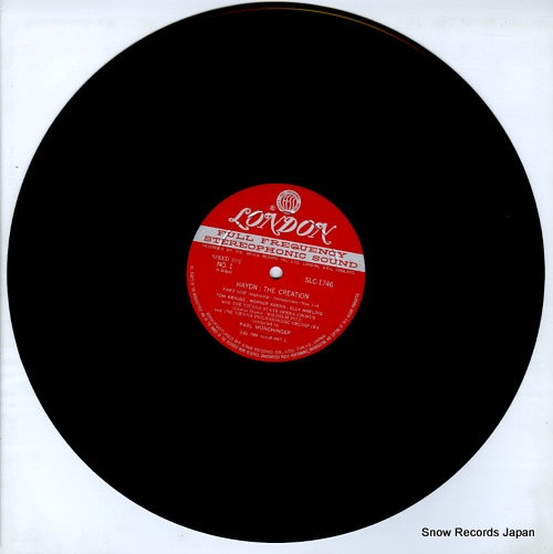 MUNCHINGER, KARL haydn; the creation SLC1746