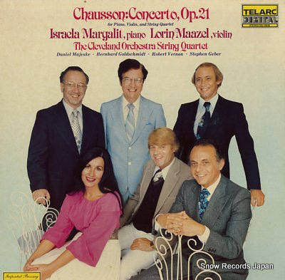 MARGALIT, ISRAELA / LORIN MAAZEL chausson; concerto, op.21 DG-10046