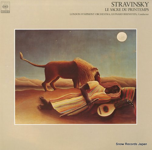 BERNSTEIN, LEONARD stravinsky; le sacre du printemps FCCA755