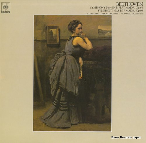 WALTER, BRUNO beethoven; symphony no.4 & 8 FCCA722