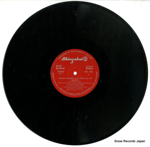 OISTRAKH, DAVID / MSTISLAV ROSTROPOVICH brahms; double concerto in a minor SMK-7640