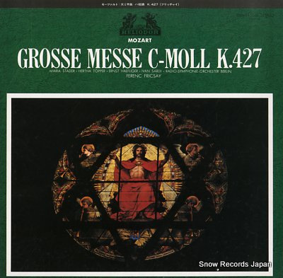 FRICSAY, FERENC mozart; grosse messe c-moll k.427 MH5048