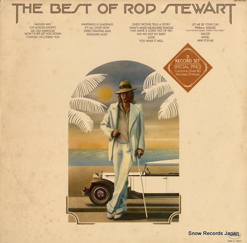 STEWART, ROD the best of rod stewart SRM-2-7507