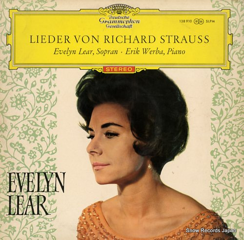 LEAR, EVELYN lieder von richard strauss 138910
