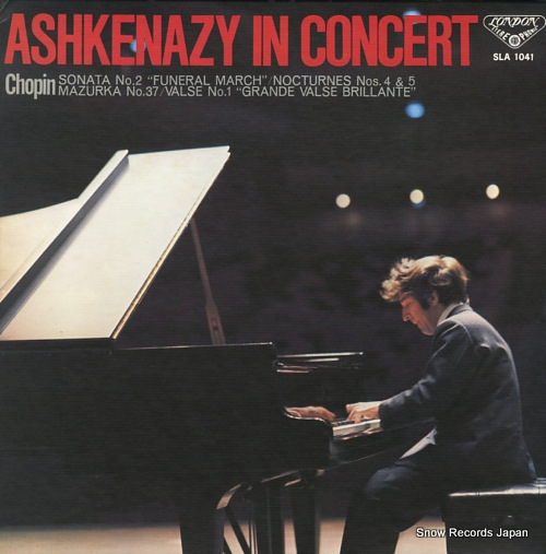 ASHKENAZY, VLADIMIR ashkenazy in concert SLA1041