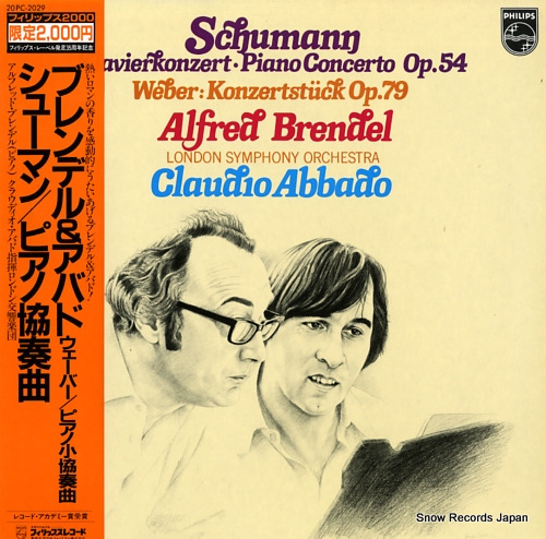 BRENDEL, ALFRED schumann; piano concerto op.54 20PC-2029