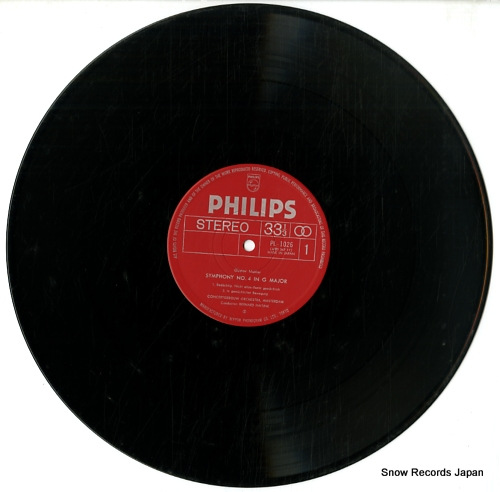 HAITINK, BERNARD mahler; symphony no.4 in g major PL-1026