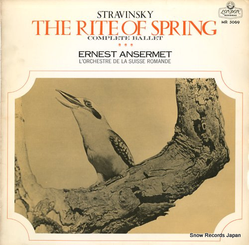 ANSERMET, ERNEST stravinsky; the rite of spring - complete ballet MR5069