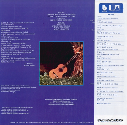 KLUGH, EARL earl klugh GP3123