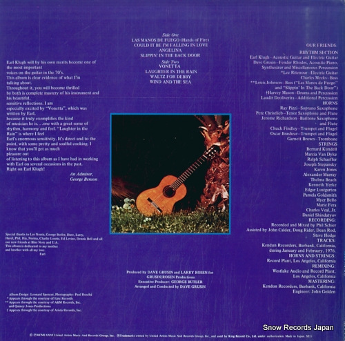 KLUGH, EARL earl klugh GP3123