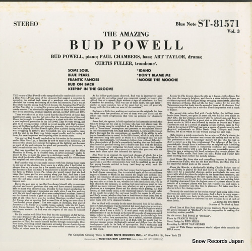 POWELL, BUD the amazing bud powell BLP1571