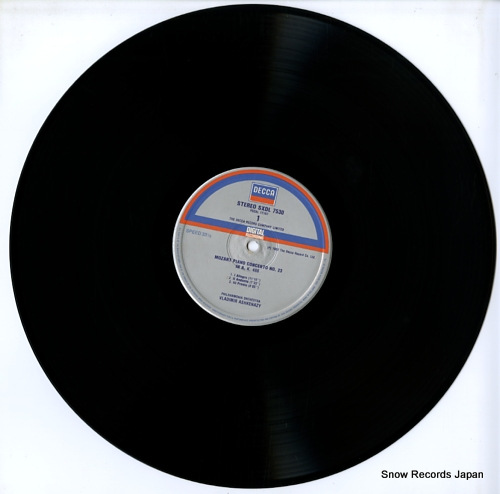 ASHKENAZY, VLADIMIR mozart; piano concertos k.488 & k.595 SXDL7530