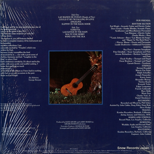 롦롼 earl klugh BN-LA596-G