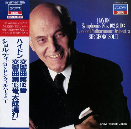 SOLTI, GEORG haydn; symphonies nos.102 & 103 L28C1394