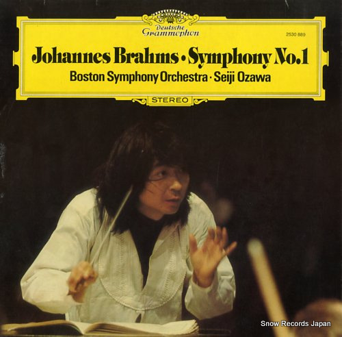 小澤征爾 brahms; symphony no.1 in c minor, op.68 2530889