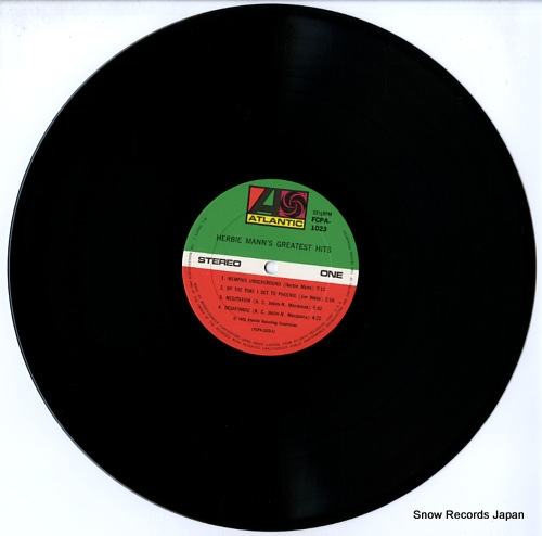 MANN, HERBIE herbie mann's greatest hits FCPA-1023 - disc