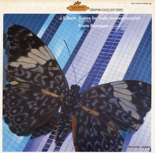 BRUGGEN, FRANS bach; suites for cello unaccompanied EAC-30320