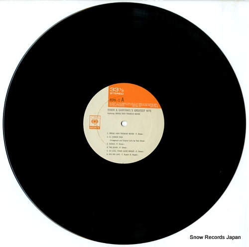 SIMON AND GARFUNKEL simon & garfunkel's greatest hits FCPA-1