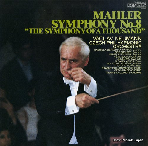 NEUMANN, VACLAV mahler; symphony no.8 