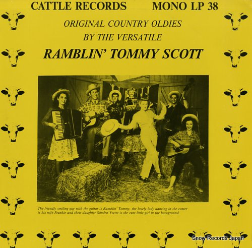 RAMBLIN' TOMMY SCOTT original country oldies by the versatile MONOLP38