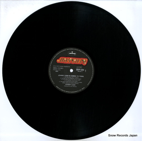 CASH, JOHNNY johnny cash is coming to town 25PP-224
