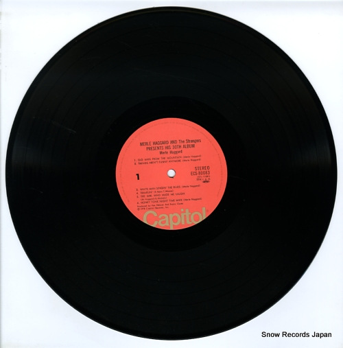 HAGGARD, MERLE presents his 30th album ECS-80083
