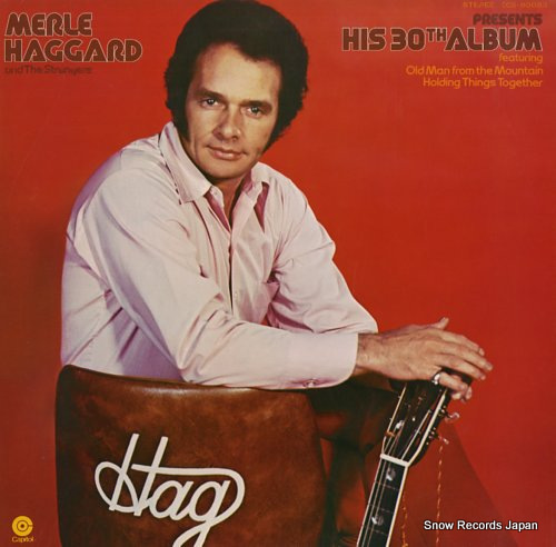 HAGGARD, MERLE presents his 30th album ECS-80083