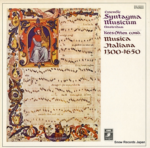 OTTEN, KEES musica italiana 1300-1650 EAA-85003