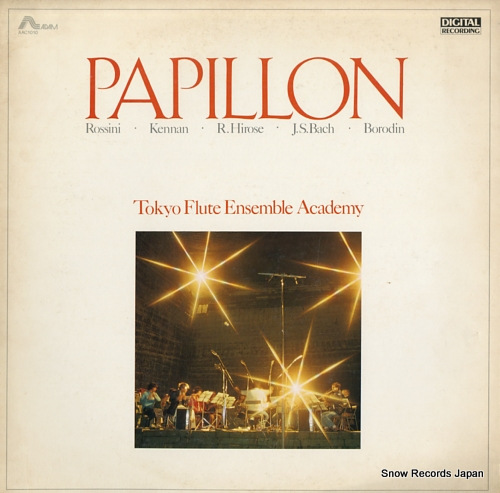 TOKYO FLUTE ENSEMBLE ACADEMY papillon AAC1010 - front cover