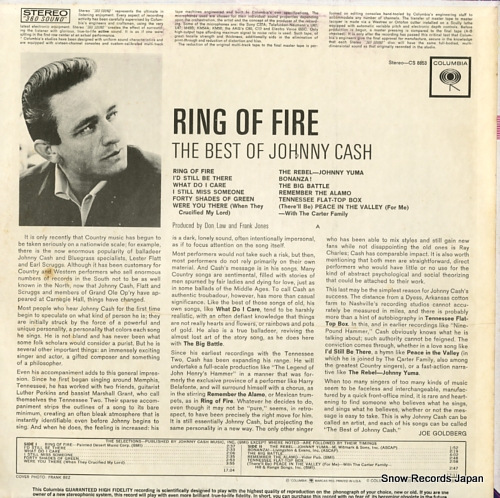 CASH, JOHNNY ring of fire CS8853