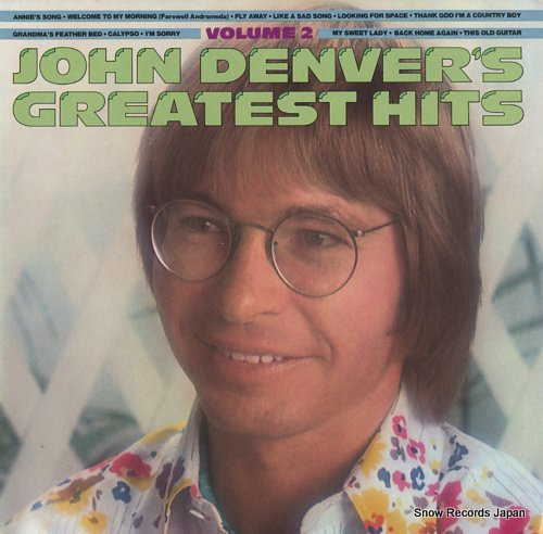 DENVER, JOHN john denver's greatest hits vol.2 CPL1-2195