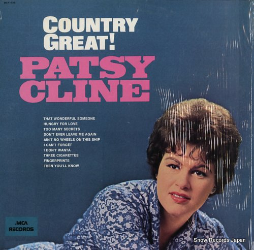 CLINE, PATSY country great MCA-736
