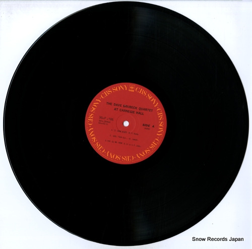 BRUBECK, DAVE at carnegie hall 36AP1488-9