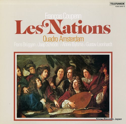 QUADRO AMSTERDAM couperin; les nations K20C8418-9 - front cover