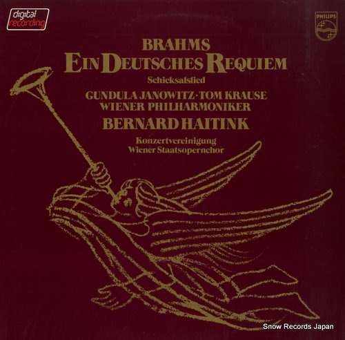 HAITINK, BERNARD brahms; ein deutsches requiem 18PC-143-44